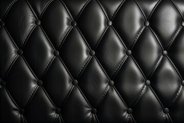 black, leather, upholstery, close-up, texture, furniture, luxury, design, detail, material, background