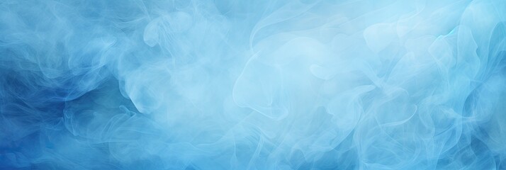 Clear and Cold Light Blue Hand-Drawn Texture Background with Copy Space for Text or Image.