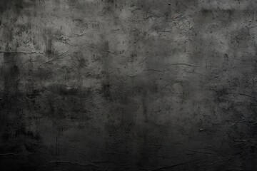 Dark Grunge Textured Background with Aged Effect. Fond Noir Texture with Grey Abstract Wall - obrazy, fototapety, plakaty