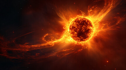 Solar storm astronomical observation solar