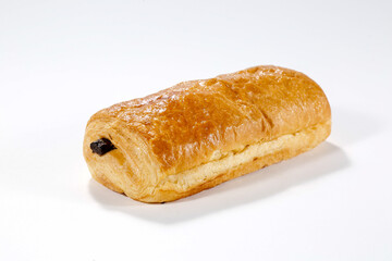 Honey bread white background illustration