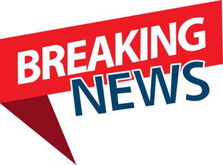 Breaking News TV Sign