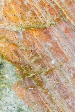 Orange Labradorite Macro  