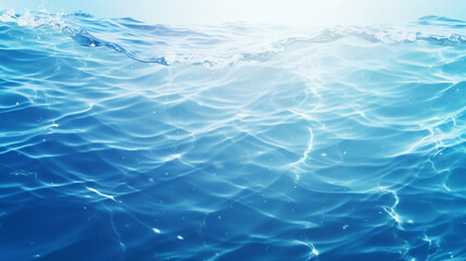 Water surface abstract background with a text fiel - obrazy, fototapety, plakaty