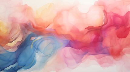 Abstract flowing watercolor on rough paper, abstract background,