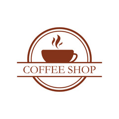 Coffee Shop Logo. Coffee Logo. Coffee Vector Logo Design. EPS10