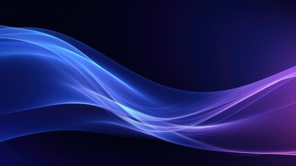 dynamic blue and violet flow lines background