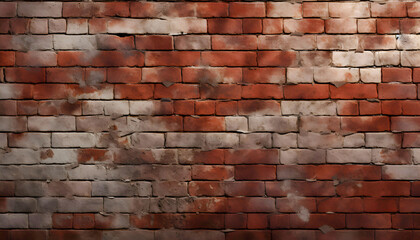 Brick wall texture background. Old red brick wall texture background.