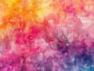 Fototapeta premium Abstract Colorful Watercolor
