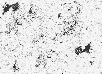 Textured grungy background with splatters and rough marks.