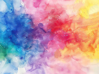 Fototapeta premium Abstract Colorful Watercolor