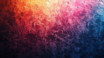 Colorful abstract background with water drops on a blue and pink wall. Generative AI