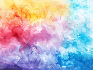 Abstract Colorful Watercolor