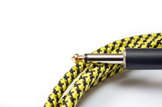 Jack cord for guitar and connection of various musical devices, pedals, amplifier and so on.
