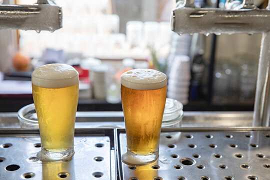 Glass of beer 