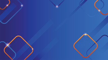 Abstract design blue gradient background with neon shiny lights red and sliced backdrop can be used for business website headers