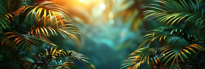 Fototapeta na wymiar Palm Tropical Beach, HD, Background Wallpaper, Desktop Wallpaper