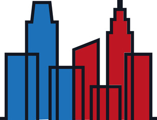 city art vector template logo design