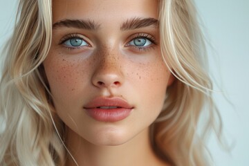 Naklejka premium Portrait of a woman