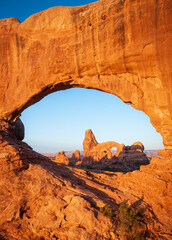 Turret Arch at Arches National Park, in eastern Utah © Zack Frank