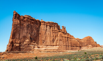 Buttes at Arches National Park, in eastern Utah
