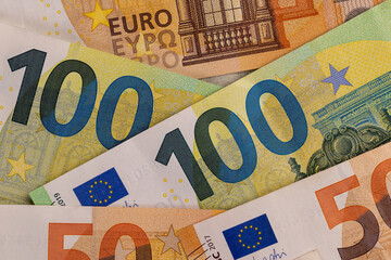 details of genuine euro cash used in European countries - 751251316