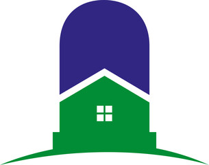 building vector template logo design