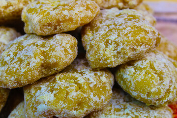 Jaggery, cane sugar, unrefined sugar gur