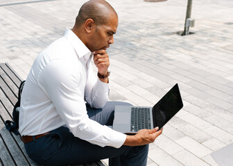 Business Man Outdoors