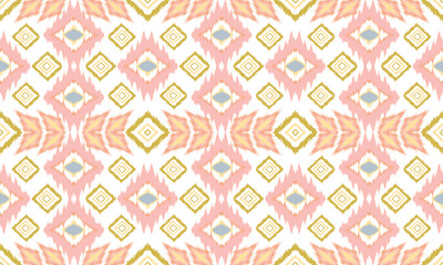 Hand drawn ornaments of tribal, seamless African patterns, ethnic rugs with stripes, Aztec style, geometric mosaic tiles on tiles. majolica, antique interior, Asian rug, geographic print.