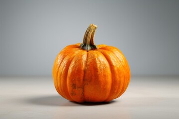a pumpkin on a table