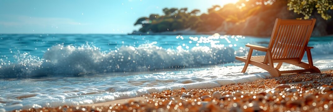 Summer Holiday Concept Abstract Blur Beach, HD, Background Wallpaper, Desktop Wallpaper