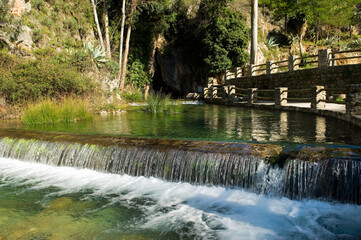 Fototapeta na wymiar Nacimiento del Río Genal, Igualeja, Andalusia, Spain