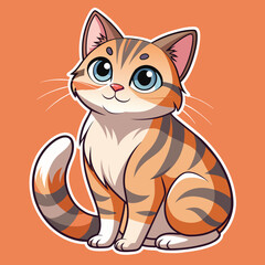 Illustration of a cat