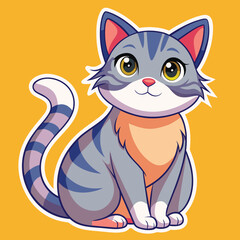 Illustration of a cat