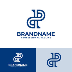 Letters DP Monogram Logo, Suitable for business with DP or PD initials