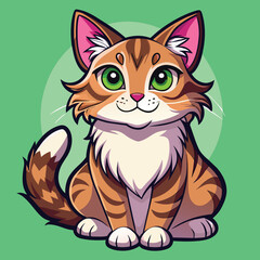 Illustration of a cat