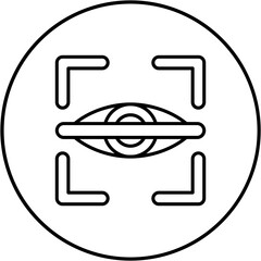 Eye Scanner Icon