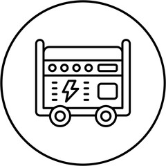 Electric Generator Icon