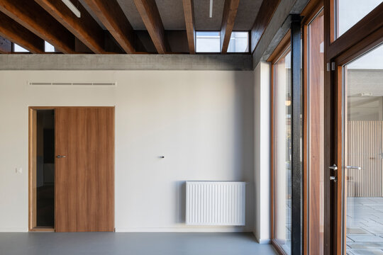 doors in empty room