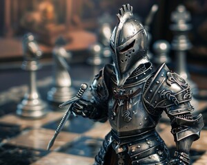 In the realm of chess alloy knights represent the pinnacle of strategy and artistry on the board