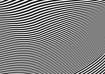 Wallpaper background. Transparent design texture design element. Warped lines, waves, stripes. Abstract illustration.