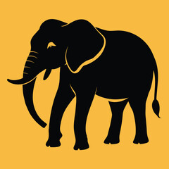 Fototapeta premium Elephant vector illustration