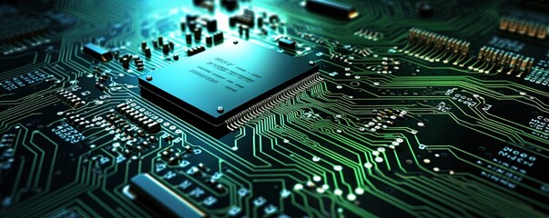 computer circuit board micro chip