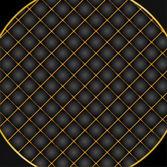 Fototapeta premium Golden pattern background design | Pattern design | Golden background for banner, presentation etc | Futuristic vector background design