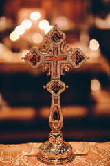 cross in the church