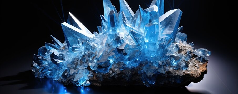 snowflake in precious minerals