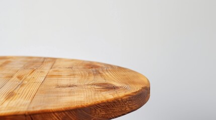 simple and clean image featuring a rustic wooden table with a worn surface