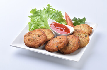 Shami Kabab or Chicken Cutlets