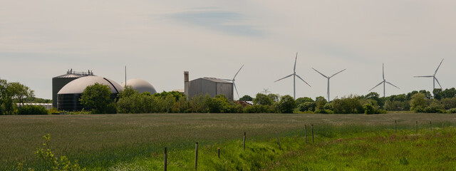 Biogasanlage zur Stromerzeugung und Energiegewinnung
